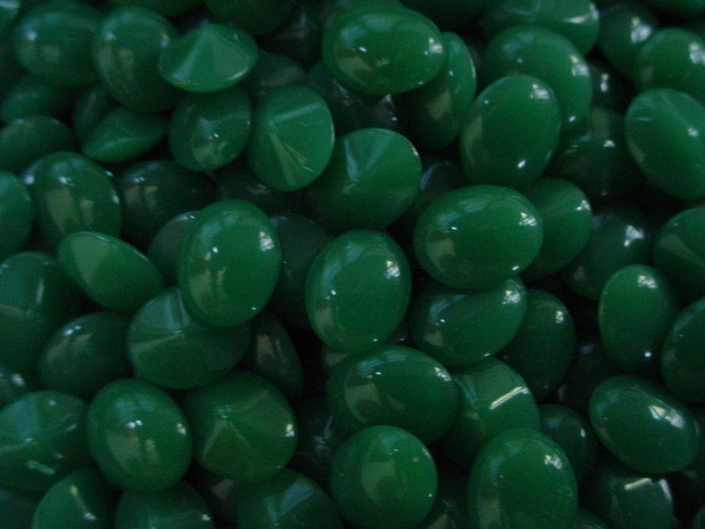 Destash Lot Vintage Jade Old Japan 10X8 mm Oval Low Pointed Back Glass Loose Rhinestone Stones Cabochon Top Jewelry Mosaic Art Craft W4/B9 __etsy:991914370