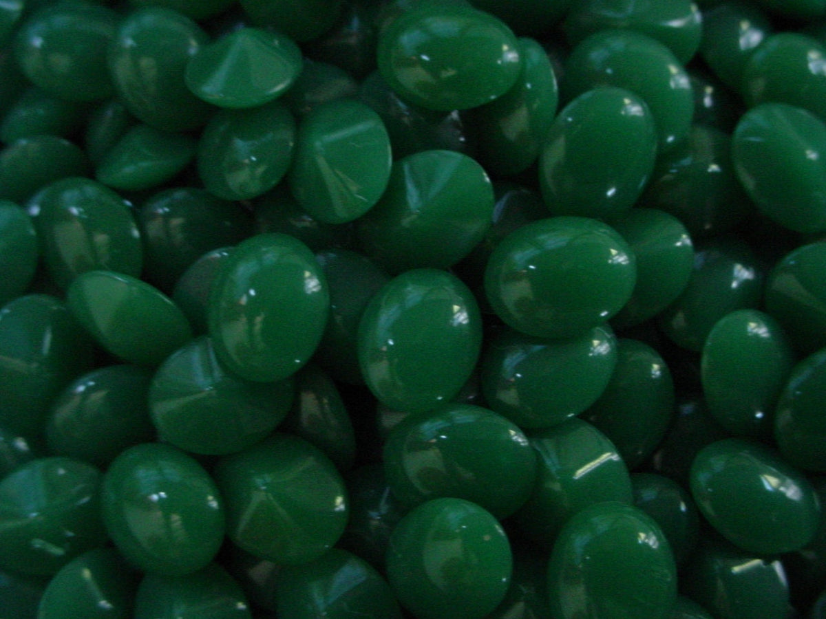 Destash Lot Vintage Jade Old Japan 10X8 mm Oval Low Pointed Back Glass Loose Rhinestone Stones Cabochon Top Jewelry Mosaic Art Craft W4/B9 __etsy:991914370