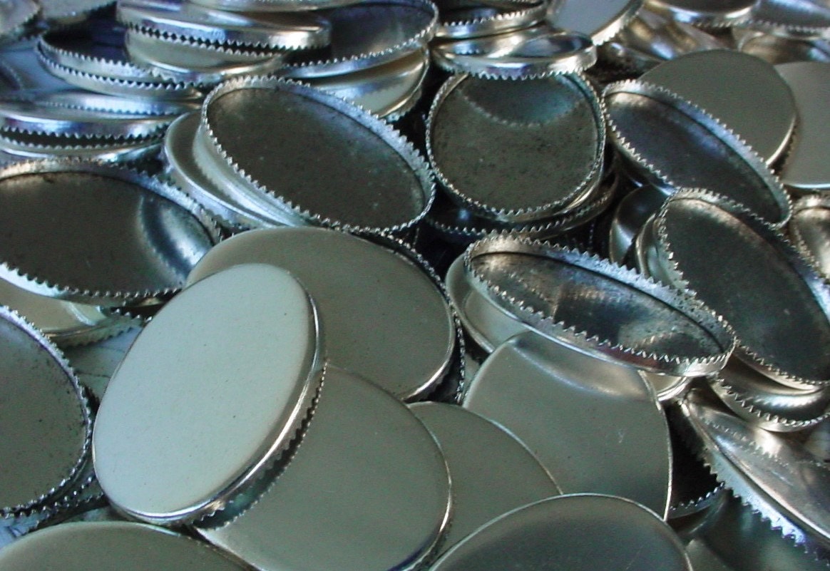 Whsle Lot Vintage 25X18 mm Genuine Sterling Silver Plt Steel Sawtooth Bezel Antiqued Oval Cabochon Cameo Setting Flat Back Stone Mounting W4 __etsy:926254151